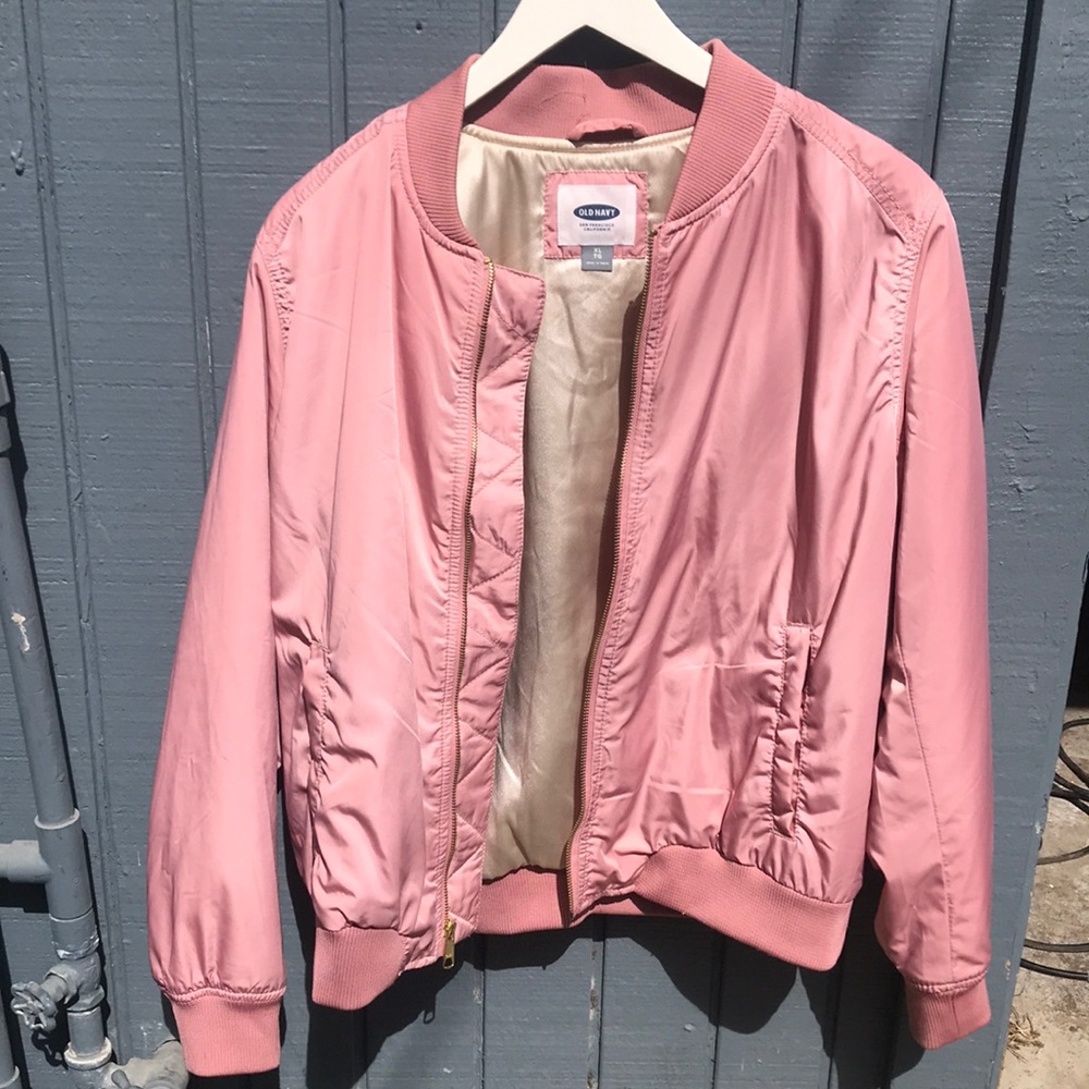 Pink Bomber Jacket